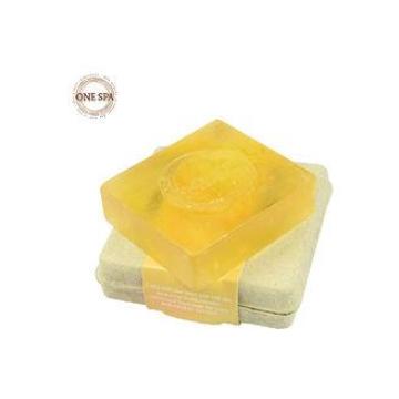 Gold Foil Original Handmade Bath Fancy Soap / transparent