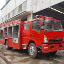 Sinotruk Howo Foam Tank Fire Fighting Truck