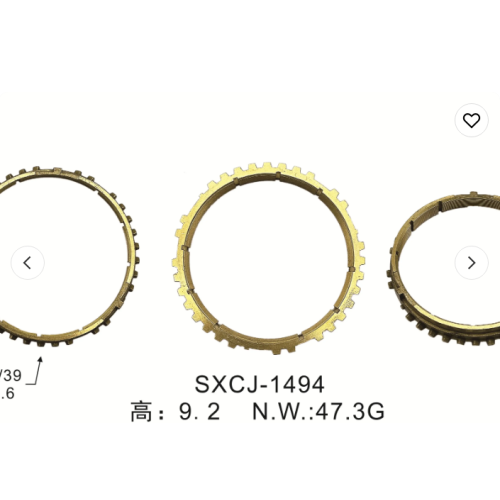 Customization Auto Parts Input Transmission Synchronizer Ring for FortToyota Mitsubishi L200 3rd 30T OEM 33038-60030