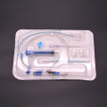 Central venous catheter package plastic box