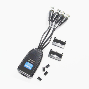 4CH Connectable CCTV UTP Video Balun for HD-AHD/CVI/TVI