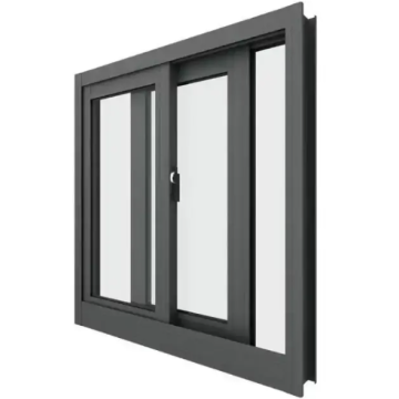 Horizontally Mounted Twin Pane Sliding Window