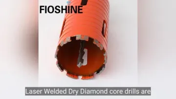Dry Use 63mm Laser Welded Diamond Core Drill Bit