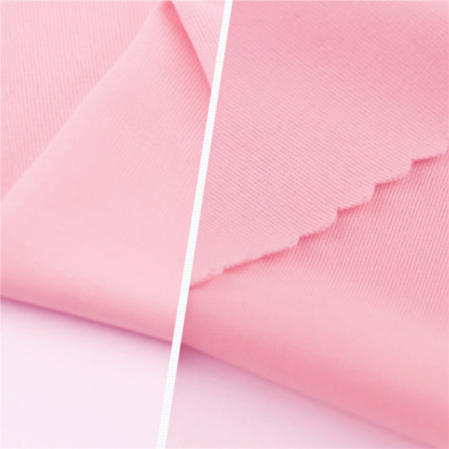 Smooth Dyed Plain Knitted Ice-silk Fabrics For Mask
