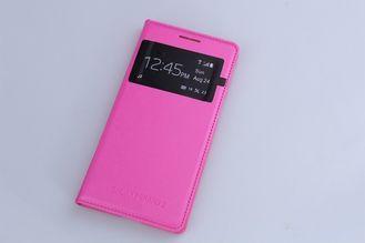 Rose Color  Samsung leather case for Sumsung Mega