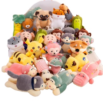 Mini Kids Cartoon Plüschspielzeug - matschige Stofftiere für Kleinkinder und Geschenke