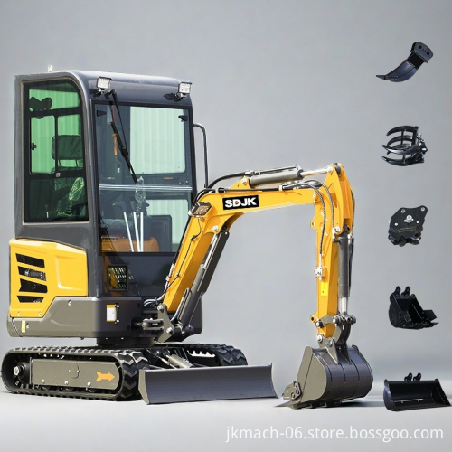 2 Ton Mini Excavator: Hydraulic Crawler Small Excavator for Sale