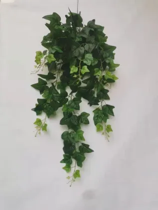 9 Branch Real Touch Artificial Wall Hanging Ivy Plants for Decor