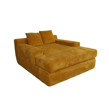 Designer Corduroy Sponge Fabric Vacuum Compression Sofa Cover