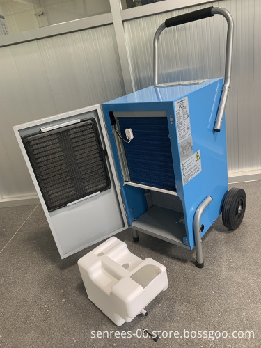 50L/Day Portable Commercial Dehumidifier with R290 Refrigerant for the European Market