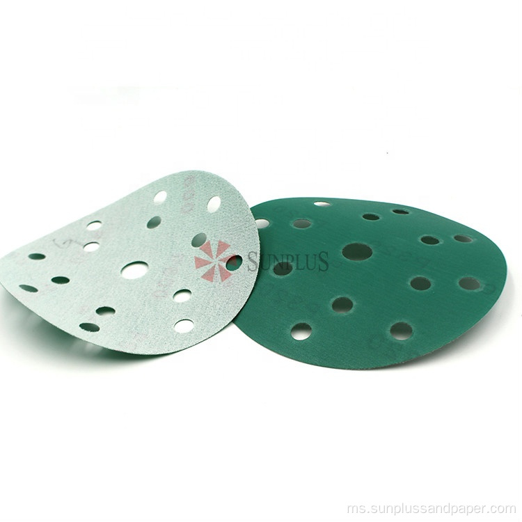 Aluminium Oxide PSA Abrasives Discs Velcro Sanding Film