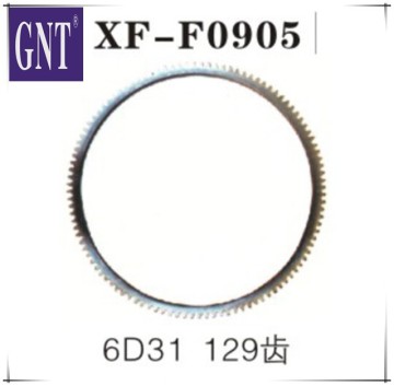 excavator 6D31 120T flywheel ring gear