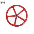 700C fixie-växelcykel använder magnesiumlegeringshjul