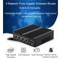 Quad Core J4125 4x2.5Gbe Nic Firewall Gateway Router