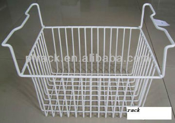 Refrigerator iron wire hanging storage mesh basket PF-E217