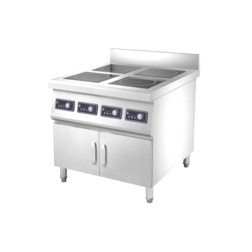 Professional 220V 50Hz 3.5kW Standing Cooker with Cabinet and Control Knob