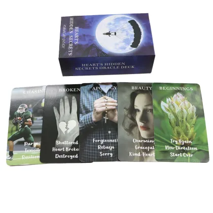 Custom Oracle Cards: Personalized Romance Oracle Cards with High-Quality Logo