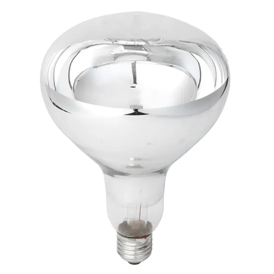 110V/220V Millennium Infrared Heater Lamp R125 - 250W Warm Light Bulb for Animals