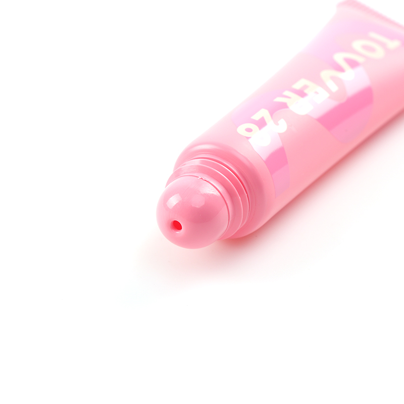 lip balm tube with round tip