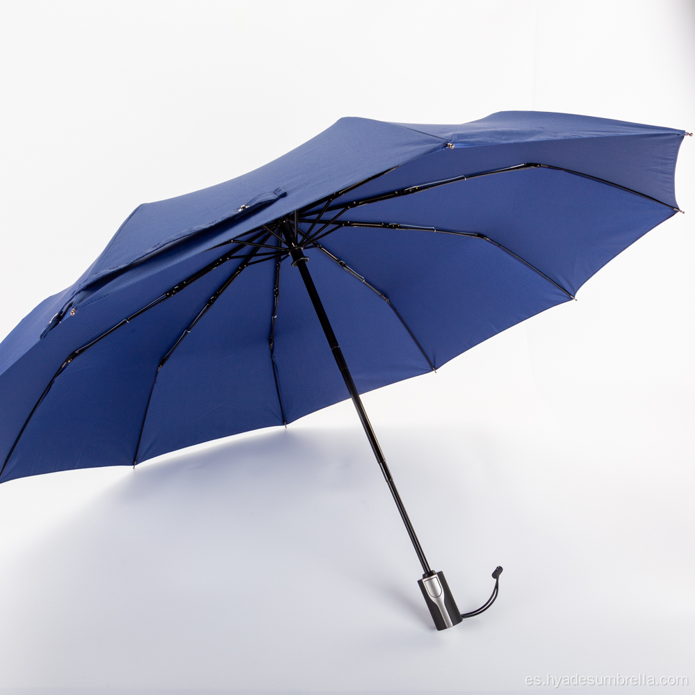 Paraguas plegable de lujo a prueba de viento One Touch