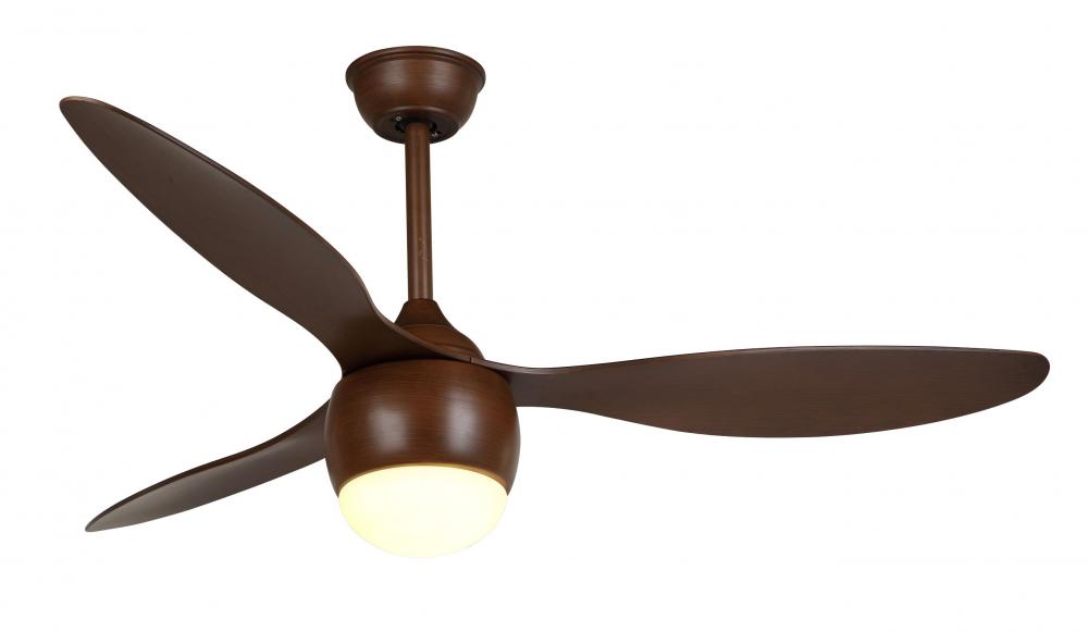 3 cuchillas Ventilador de techo decorativo moderno con luz LED