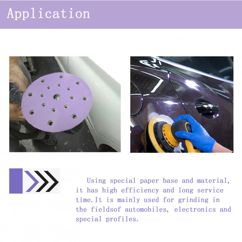 Purple Sanding Disc