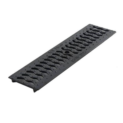 Square nodular cast iron rain grille cover