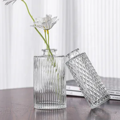 Luxury Glass Table Vases - 10pcs Set Wedding Art Deco Glass & Crystal Vases