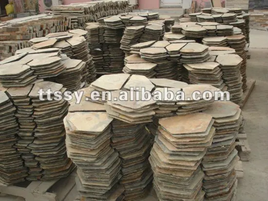 flagstone with mesh backing