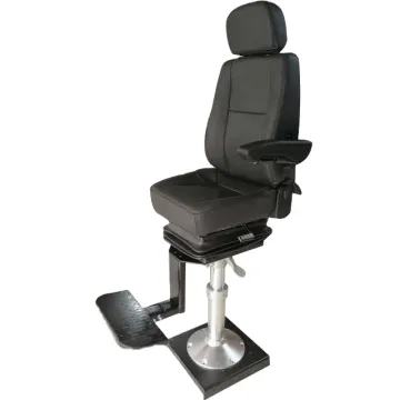 Marine Fixed Fireproof Lightweight Inclined Pilot Chair