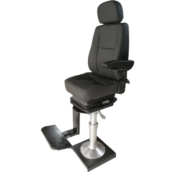 Marine Fixed Fireproof Lightweight Inclined Pilot Chair