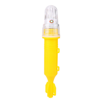 Trzy kolorowe boja rybacka netto - 26 cm 100g migające światło nawigacyjne