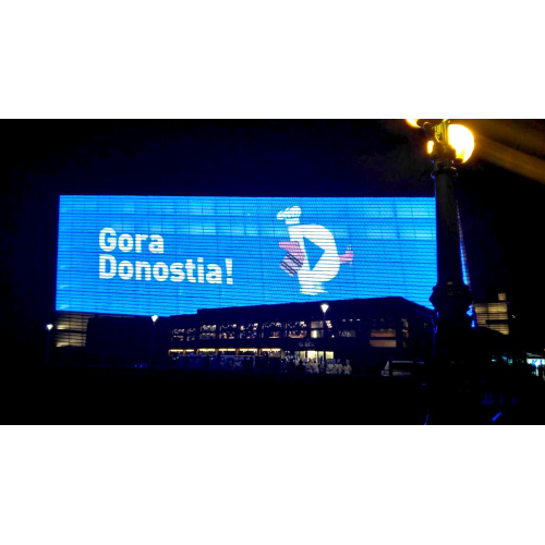 Dış Mekan Yüksek Şeffaf Oranlı Mesh Ekran Görüntüsü