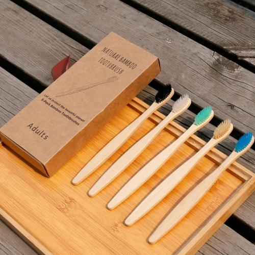 Eco friendly natural bamboo toothbrush