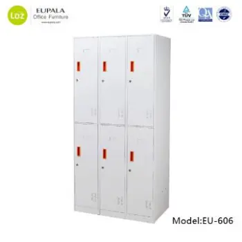 6 door steel locker
