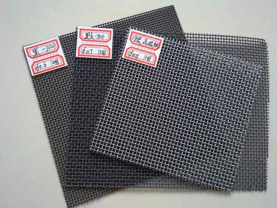 stainless steel security wire mesh window guard/window mesh/window screen mesh