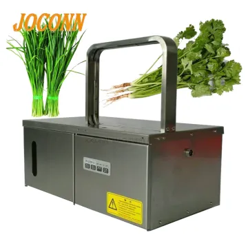 Desktop Spinach Parsley Bundle Strapping Machine | Chinese Cabbage Lettuce Binding Machine | Vermicelli Rice Noodle Tying Machine" 

However, for a more concise and SEO-friendly title, you might consider:

"Multi-Function Veg & Noodle Strapping & Binding 