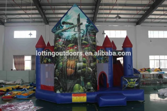 fashional inflatable kid combo castle,colorful inflatable bouncer