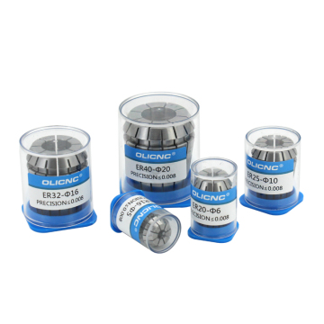 High Precision Spring Collets ER11 ER16 ER20 ER25 ER32 ER40 ER50 for Milling Machines - DIN6499B