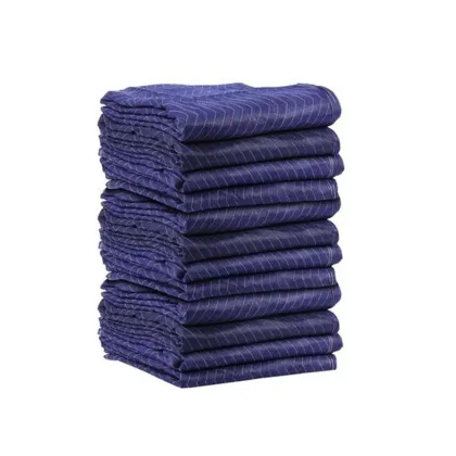 Professional Quilted Shipping Furniture Soundproof Moving Blankets