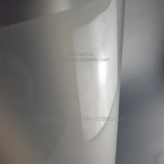 PP material polypropylene translucent sheet food grade