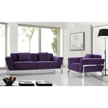 Purple velvet sofa new fashion sofas