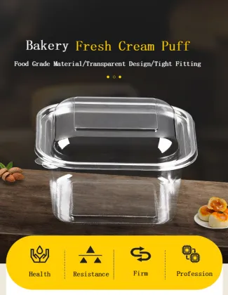 Take Away Mousse Cake Dessert Puff Tiramisu Container
