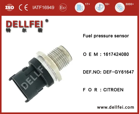 Common Rail Fuel Pressure Sensor 1617424080 for CITROEN