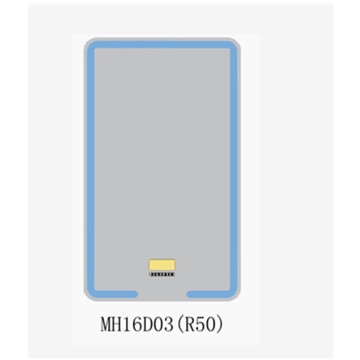 Miroir de salle de bain LED rectangulaire MH16 (R50)