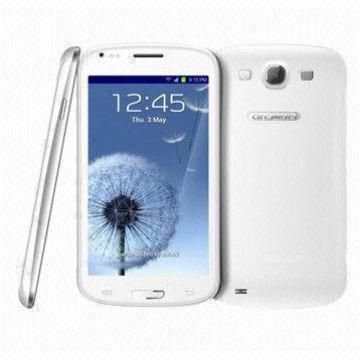 5-inch Smartphone, Capacitive Touch/MTK 1.5GHz Dual Core CPU/Android 4.0/GSM/3G/WCDMA/Wi-Fi/GPS/BT