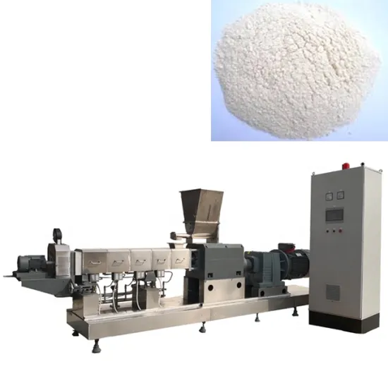 Automatic Corn Starch Pellet Making Extruder Machine for Modified Starch Production Line