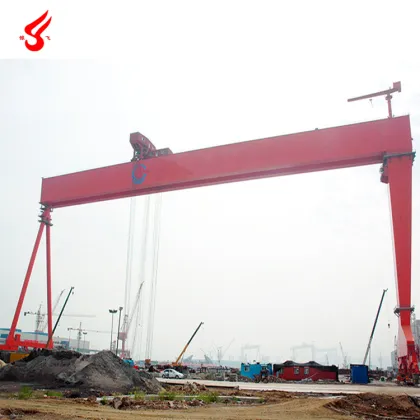 Customized 600 Ton Shipbuilding Port Gantry Crane for Sale