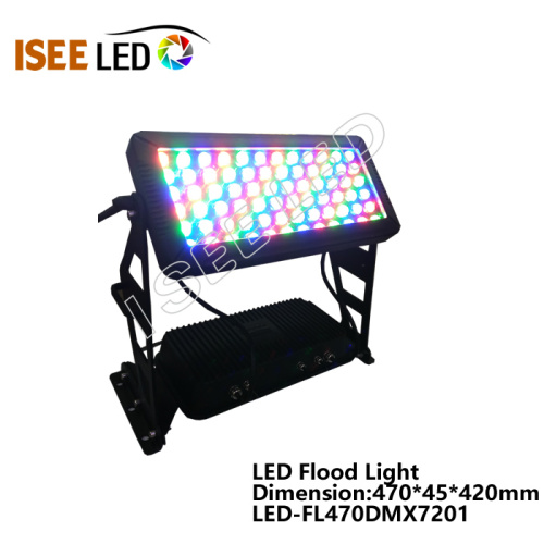 Dimmable Outdoor DMX RGB Facade and Flood Light