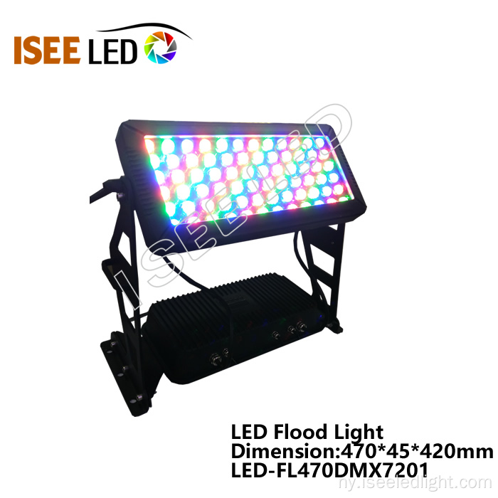 Rectangle dmx rgb adter Wall Shorther